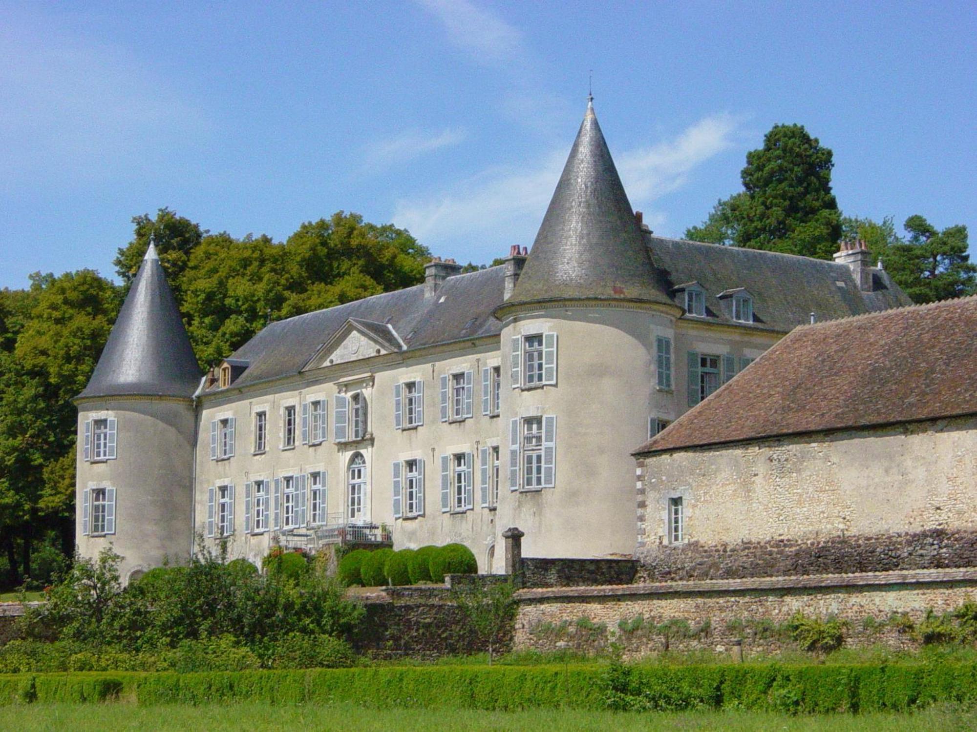 Chateau De Beaujeu Sens-Beaujeu Екстериор снимка